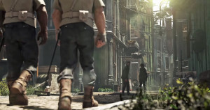 Bilde fra Dishonored 2-traileren.