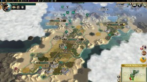Ørkenkartet sikret en annerledes Civ V-opplevelse.Ørkenkartet sikret en annerledes Civ V-opplevelse.