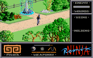 Ninja Remix på Amiga.