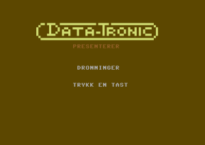 Tittelskjermen.