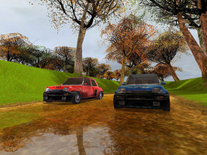 Underholdende racing.