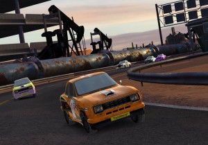 Siste versjon av TrackMania – en god del forbedringer her.
