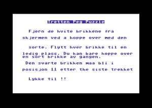 Tvilsomme instruksjoner.