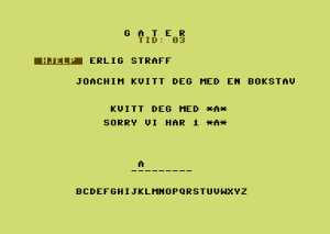Tar du den? Svaret kommer i videoen (etter mye om og men).