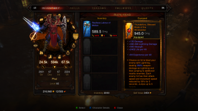 brukergrensesnitt diablo iii ultimate evil edition