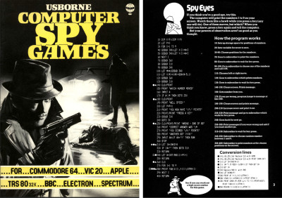 Det enkleste spillet i Computer Spy Games. Merk utfordringen i bunnen.