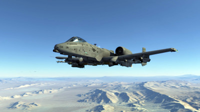 Her har vi en A-10 Warthog.