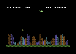 Pac-Man spiser skyskrapere.