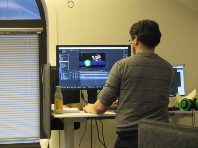Aslak Helgesen er ansvarlig for det visuelle på World to the West.