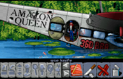 Originale Flight of the Amazon Queen.