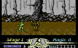 Commodore 64-versjonen er ikke direkte pen.