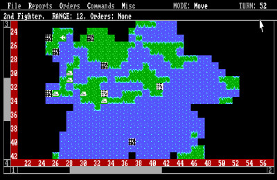 Empire på MS-DOS.
