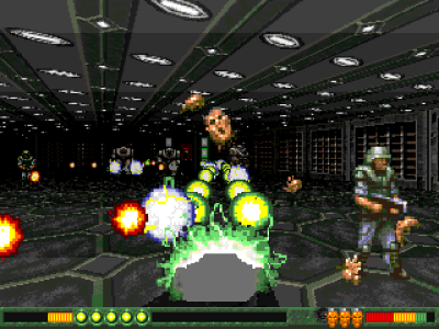 Gloom Deluxe kom senere. Samme spill, bedre oppløsning.