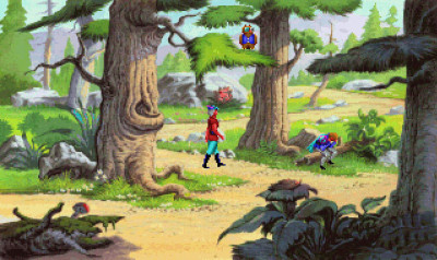 King's Quest V har også den bonusen at du får oppleve tidenes mest irriterende ugle.