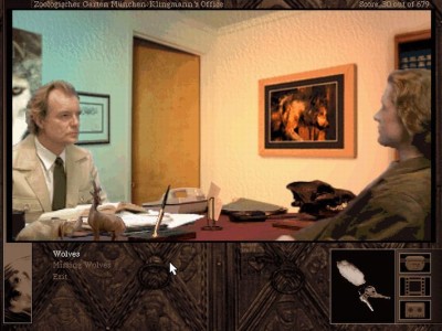 Gabe møter Herr Doktor Klingmann i Gabriel Knight 2.