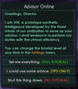 VIR - spillets opplæringsrobot.