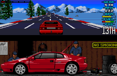 Lotus Esprit Turbo Challenge.