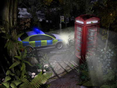 Føler meg tryggere nå som både politiet og Dr. Who har ankommet.