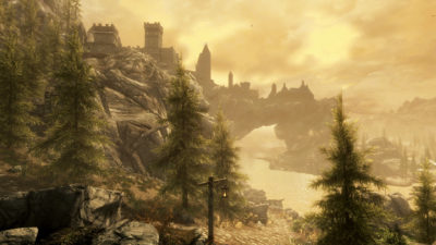 Skyrim: Special Edition blir tydeligvis veldig gul.