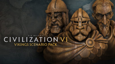 I viking-scenariet kan du spille som en av tre vikingkonger.