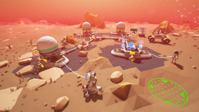 Basebygging i Astroneer.