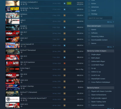 Urettferdig sammenligning, kanskje, men er altså ikke sånn at de etablerte utgiverne nødvendigvis er med å heve nivået på Steam.