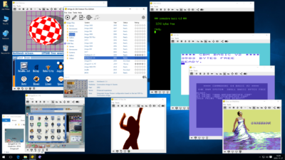 Cloantos flaggskip er Amiga Forever og Commodore Forever.