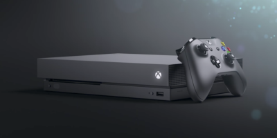 Microsofts nye Xbox One X. Bilde: Microsoft.