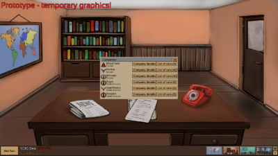 kontoret i Automobile Tycoon