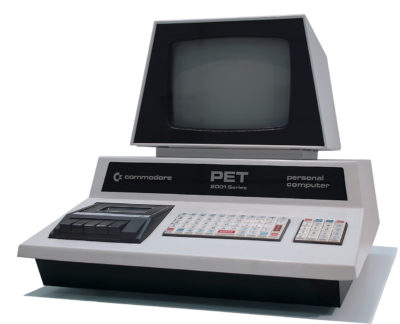 Commodore PET. Foto: Tomislav Medak from Flickr / Redigering: Bill Bertram (Pixel8) - info i bunnen av artikkelen.