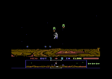 Dropzone på Commodore 64.