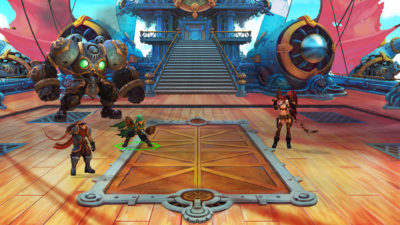 Turbasert JRPG-kamp.