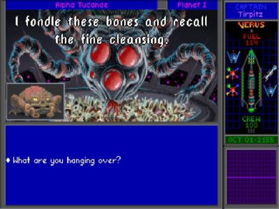 Møt hyggelige folk i Star Control II.