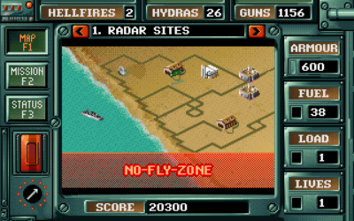 Informasjonsskjermen (MS-DOS).