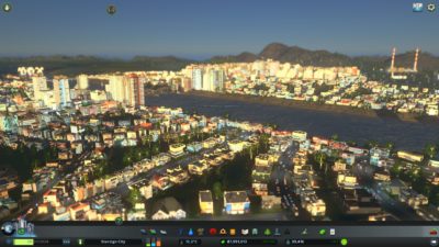 Cities: Skylines - by med elv