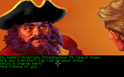 En av de lokale piratene.