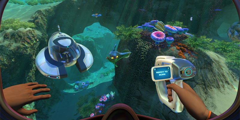 Subnautica провалился в текстуры что делать