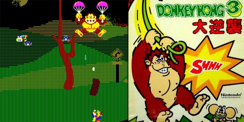 donkey kong 3 the great counterattack donkey kong 3 the great counterattack