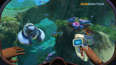 Subnauticas fargerike verden.