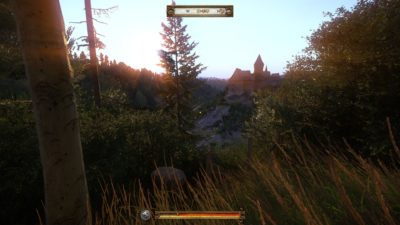 Kvelden faller på.
