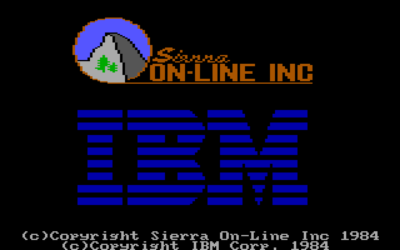 Originale King's Quest ble først utgitt av IBM.