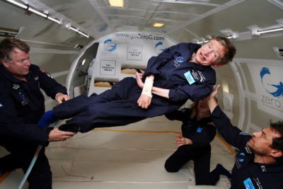 Stephen Hawking på ferie.