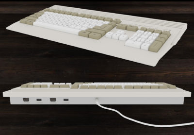 Slik skal tastaturet se ut.