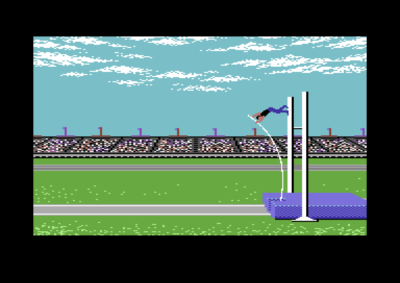 Summer Games starter med stavhopp.