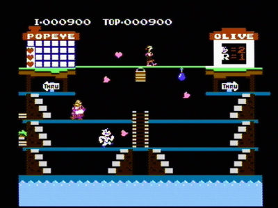 Skjermbilde fra NES-versjonen. Bilde: Mobygames.