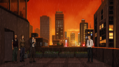 Det regner mye i Unavowed.