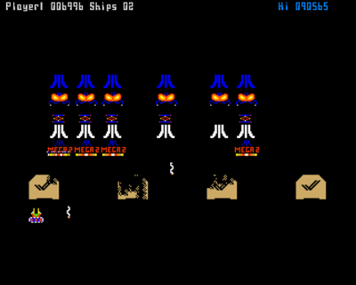 Det er bare Space Invaders, med fancy grafikk.