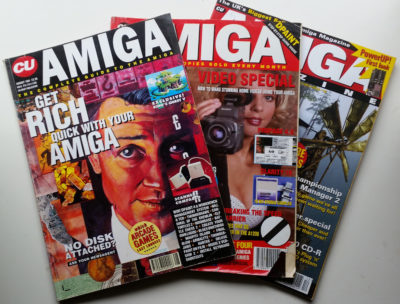 CU Amiga var et populært blad.