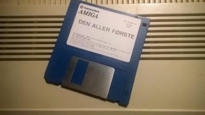 Disketten. Bilde: Hallgeir Holst.
