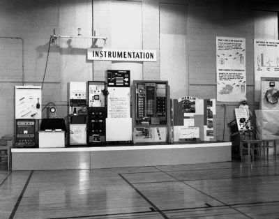 Tennis for Two i 1958. Bilde: Brookhaven National Laboratory (public domain).